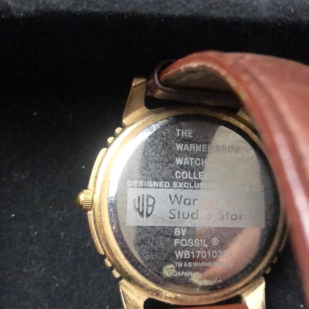 Vintage Fossil WB Tasmanian Devil Watch - Picture 3 of 4